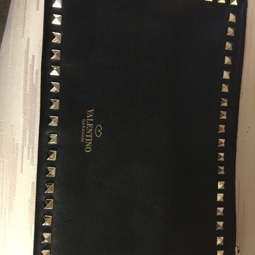 Valentino Studded Clutch
